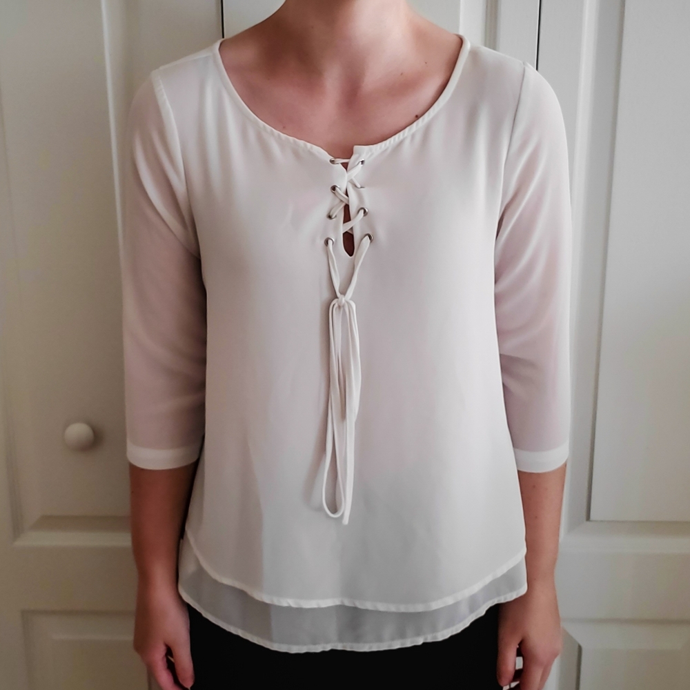 Cliche 3/4 Sleeve Blouse